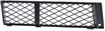 BMW Driver Side Bumper Grille-Textured Black, Plastic, Replacement REPB015532