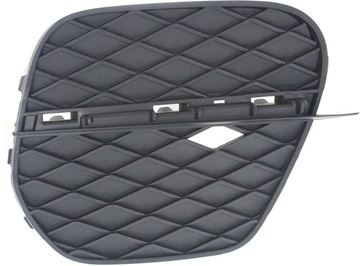 BMW Passenger Side Bumper Grille-Black, Plastic, Replacement REPB015545