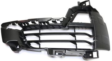BMW Driver Side Bumper Grille-Textured Black, Plastic, Replacement REPB015558