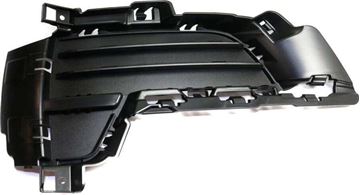 BMW Driver Side Bumper Grille-Textured Black, Plastic, Replacement REPB015562