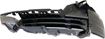 BMW Driver Side Bumper Grille-Textured Black, Plastic, Replacement REPB015562