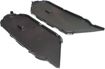 BMW Front, Driver And Passenger Side, Lower Bumper Grille-Textured Black, Plastic, Replacement REPB018916