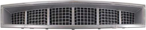 Bumper Grille, Escalade 08-14 Front Bumper Grille, Chrome/Silver, Platinum Model, Replacement REPC015318