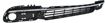 Bumper Grille Replacement Bumper Grille-Textured Black, Plastic, Replacement REPC015325Q