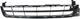 Chevrolet Bumper Grille-Textured Dark Gray, Plastic, Replacement REPC015327