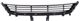 Chevrolet Bumper Grille-Textured Black, Plastic, Replacement REPC015331