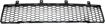 Fiat Lower Bumper Grille-Textured Gray, Plastic, Replacement REPF015308