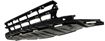 Honda Bumper Grille-Black, Plastic, Replacement REPH015315