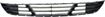 Hyundai Bumper Grille-Textured Gray, Plastic, Replacement REPH015325Q