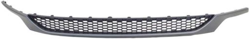 Hyundai Bumper Grille-Black, Plastic, Replacement REPH015329