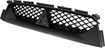 Mitsubishi Upper Bumper Grille-Textured Black, Plastic, Replacement REPM015323