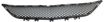 Mercedes Benz Center Bumper Grille-Textured Black, Plastic, Replacement REPM015352Q
