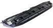 Mercedes Benz, Mitsubishi Upper Bumper Grille-Textured Black, Plastic, Replacement REPM015365