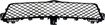 Mercedes Benz Center Bumper Grille-Black, Plastic, Replacement REPM015371
