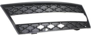 Mercedes Benz Driver Side Bumper Grille-Textured Black, Plastic, Replacement REPM015532