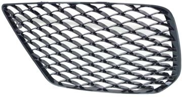 Mercedes Benz Driver Side Bumper Grille-Textured Black, Plastic, Replacement REPM015537