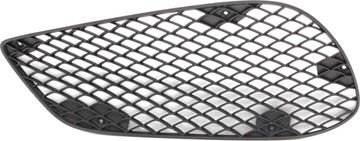 Mercedes Benz Driver Side Bumper Grille-Textured Black, Plastic, Replacement REPM015556