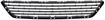 Nissan Bumper Grille-Textured Dark Gray, Plastic, Replacement REPN015302Q