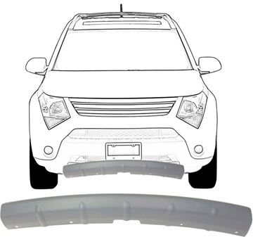 Suzuki Center Bumper Grille-Primed, Plastic, Replacement REPS015302