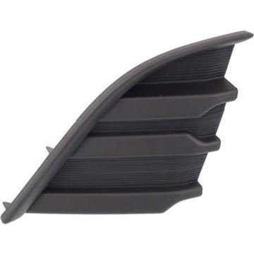 Scion Passenger Side Bumper Grille-Textured Black, Plastic, Replacement REPS018905