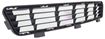 Toyota Center Bumper Grille-Textured Black, Plastic, Replacement REPT015309