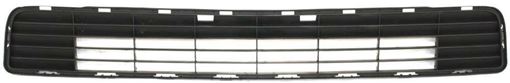 Toyota Center Bumper Grille-Black, Plastic, Replacement REPT015310