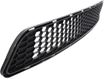 Toyota Bumper Grille-Textured Gray, Plastic, Replacement REPT015311