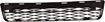 Toyota Center Bumper Grille-Textured Black, Plastic, Replacement REPT015312