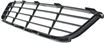 Toyota Center Bumper Grille-Textured Gray, Plastic, Replacement REPT015316Q