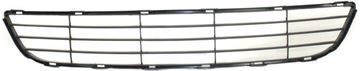 Toyota Center Bumper Grille-Textured Gray, Plastic, Replacement REPT015316