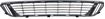 Toyota Bumper Grille-Black, Plastic, Replacement REPT015328