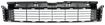 Toyota Center Bumper Grille-Textured Black, Plastic, Replacement REPT015331