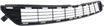 Toyota Bumper Grille-Textured Gray, Plastic, Replacement REPT015333