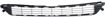 Toyota Bumper Grille-Textured Gray, Plastic, Replacement REPT015333