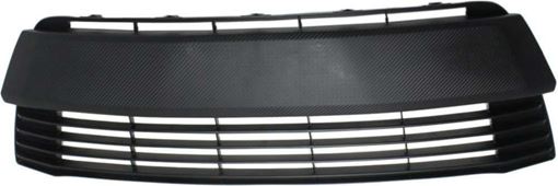 Toyota Bumper Grille-Gray, Plastic, Replacement REPT015336