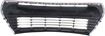 Toyota Bumper Grille-Black, Plastic, Replacement REPT015337