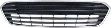 Toyota Bumper Grille-Chrome Shell w/ Silver Insert, Plastic, Replacement REPT015340