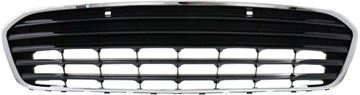 Toyota Bumper Grille-Chrome Shell w/ Silver Insert, Plastic, Replacement REPT015341
