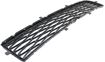 Toyota Center Bumper Grille-Textured Gray, Plastic, Replacement REPT015343Q