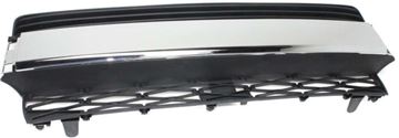 Toyota Center Bumper Grille-Textured Black, Plastic, Replacement REPT015345