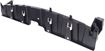 Toyota Bumper Grille-Textured Black, Plastic, Replacement REPT015348