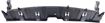 Toyota Bumper Grille-Textured Black, Plastic, Replacement REPT015348