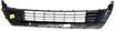 Toyota Bumper Grille-Black, Plastic, Replacement REPT015349Q