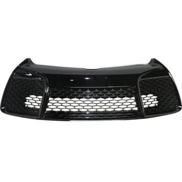 Toyota Bumper Grille-Black, Plastic, Replacement REPT015351