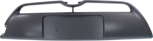 Toyota Upper Bumper Grille-Textured Black, Plastic, Replacement REPT015360