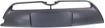 Toyota Upper Bumper Grille-Textured Black, Plastic, Replacement REPT015360