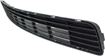 Toyota Bumper Grille-Textured Gray, Plastic, Replacement REPT015701Q