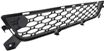 Volvo Center Bumper Grille-Textured Black, Plastic, Replacement REPV015314