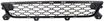 Volvo Center Bumper Grille-Textured Black, Plastic, Replacement REPV015314