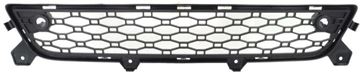 Volvo Center Bumper Grille-Textured Black, Plastic, Replacement REPV015315